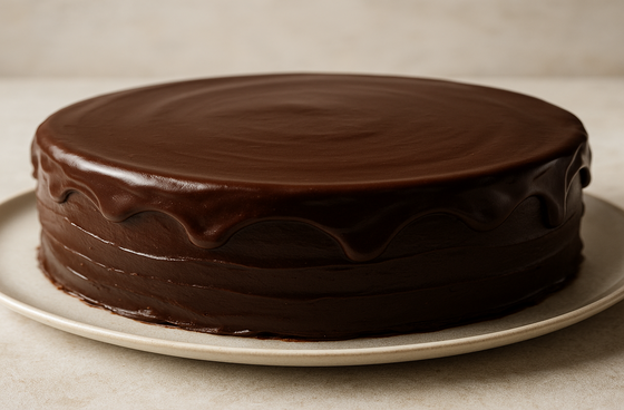Chocolate ganache for cake